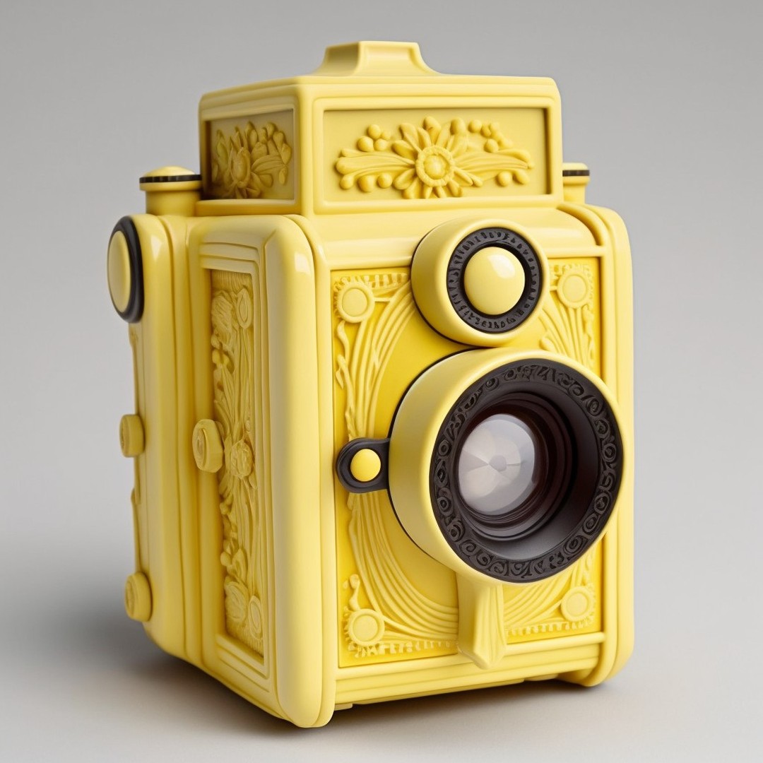 Mathieu Stern's AI-Generated Porcelain Cameras