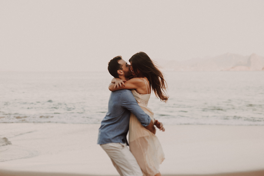 couple on beach