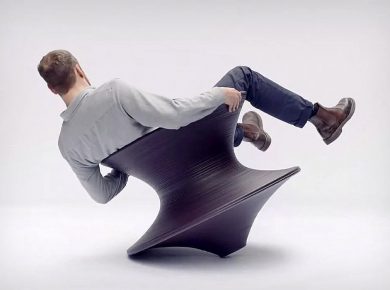 SPUN chair by Thomas Heatherwick