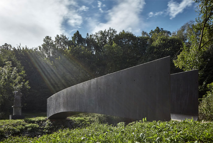 bridge made concrete aoc architects 2