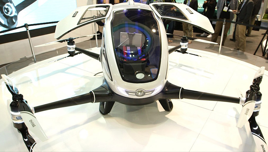 Ehang 184 flying car