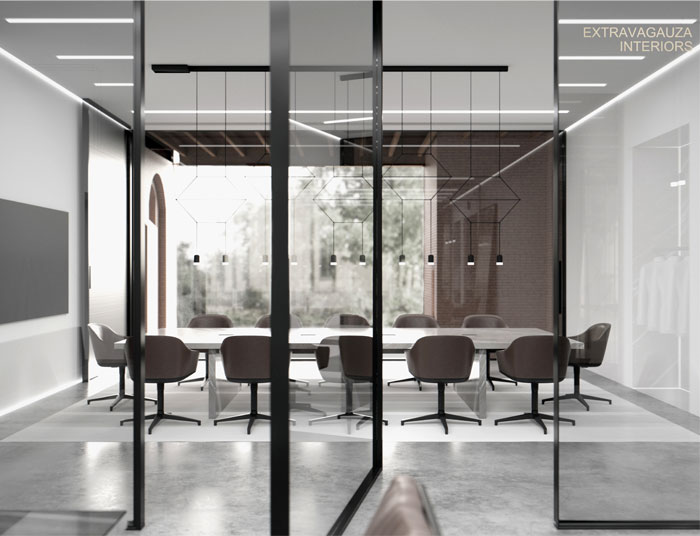 extravagauza interiors glazed office 16