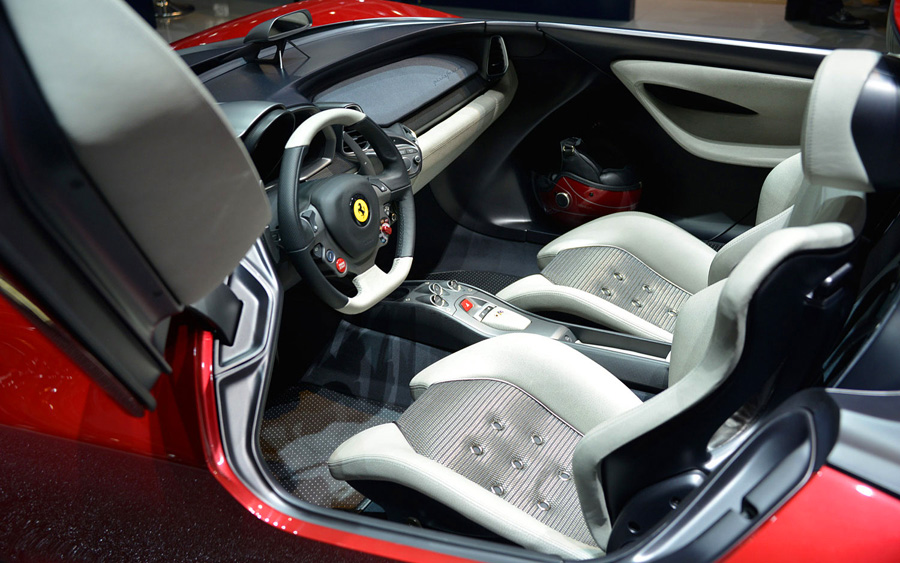 ferrari pininfarina sergio interior