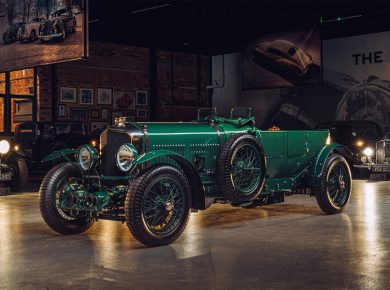 Handcrafted Excellence in Bentley's Speed Six Car Zero