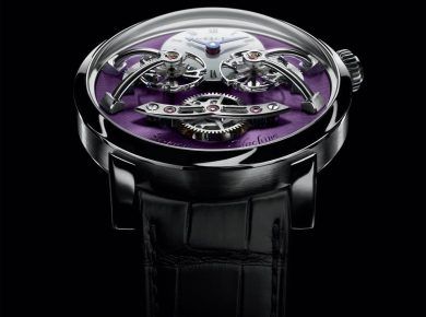 LM2 White Gold Purple - 12-piece Limited Edition Watch by MB&F