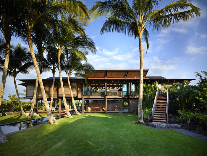 hawaiian home tropical landscape 15