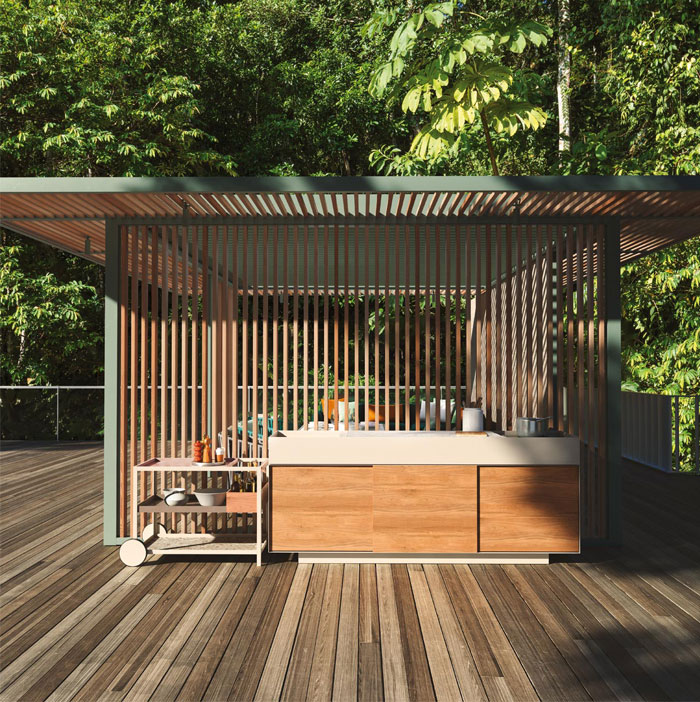 kettal outdoor kitchen 2