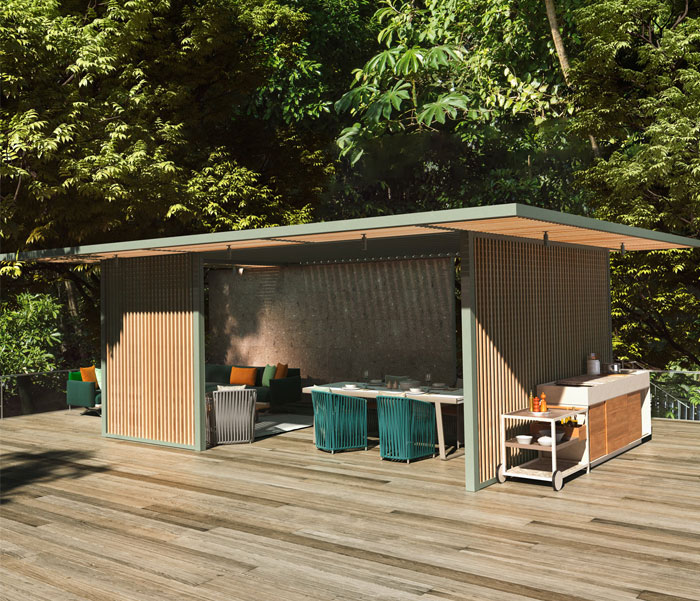 kettal outdoor kitchen 3