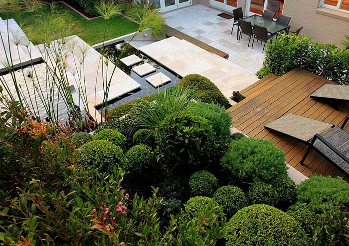 modern zen inspired landscape architecture