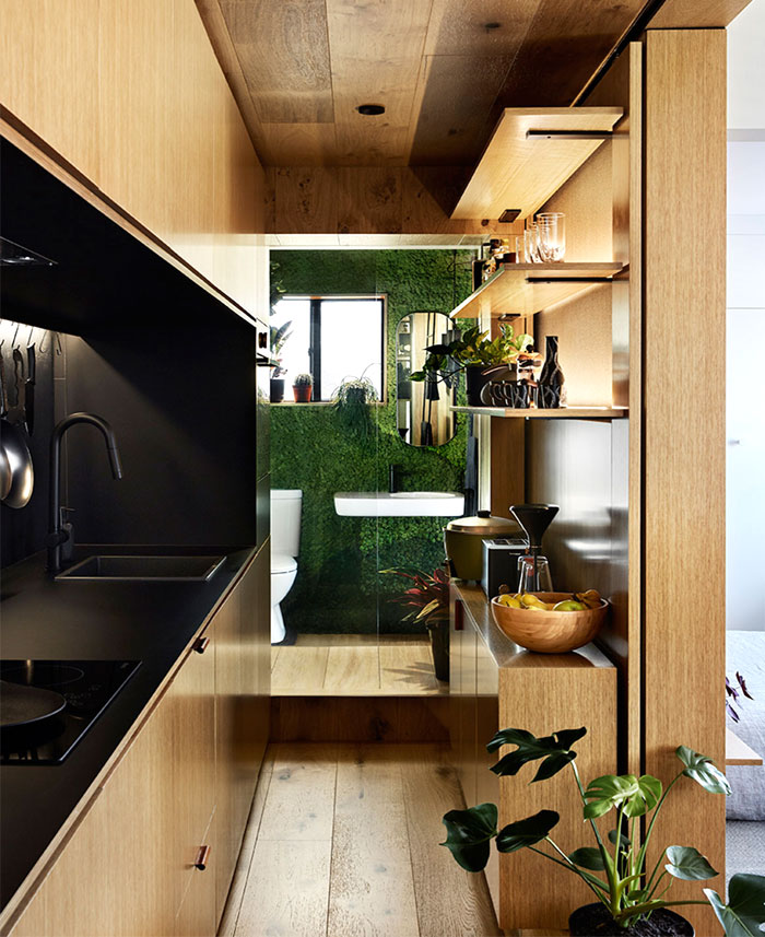 multifunctional design apartment 35 square meter 6