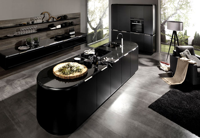 supermatt-black-kitchen
