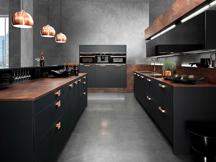 topaz-dark-kitchen-copper-fittings-rational