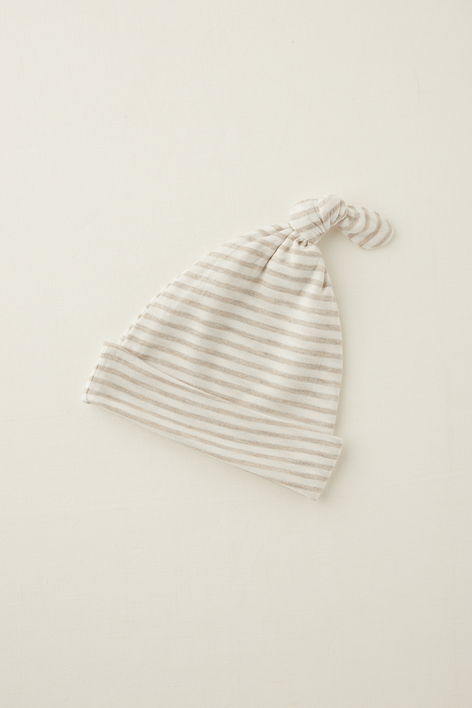 KNOTTED HAT - Driftwood Stripe